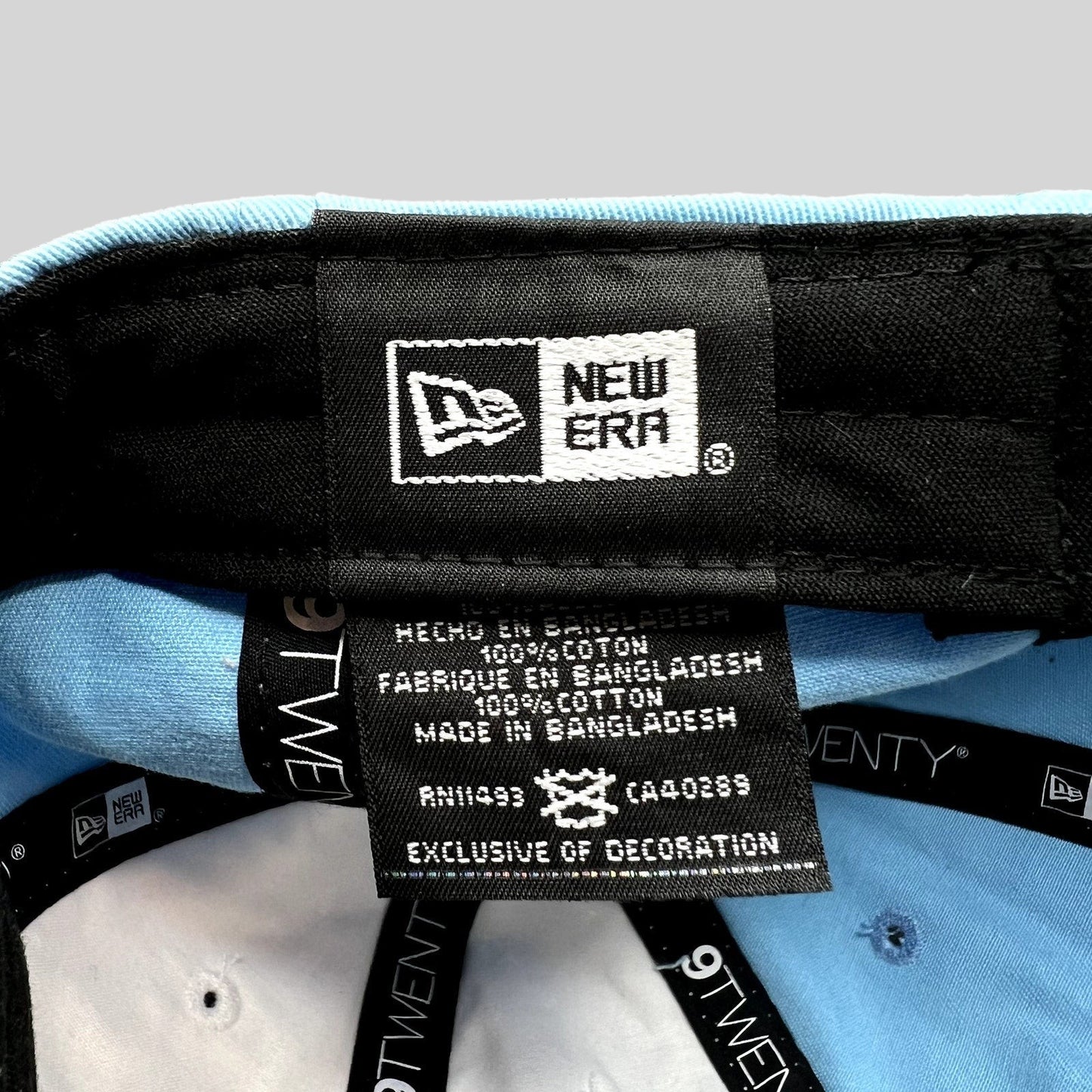 Minnesota United FC New Era 9TWENTY Strapback Hat MLS Loons Light Blue