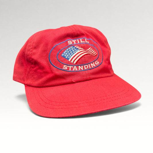 Still Standing American Flag Headmaster Snapback Hat, photo 2