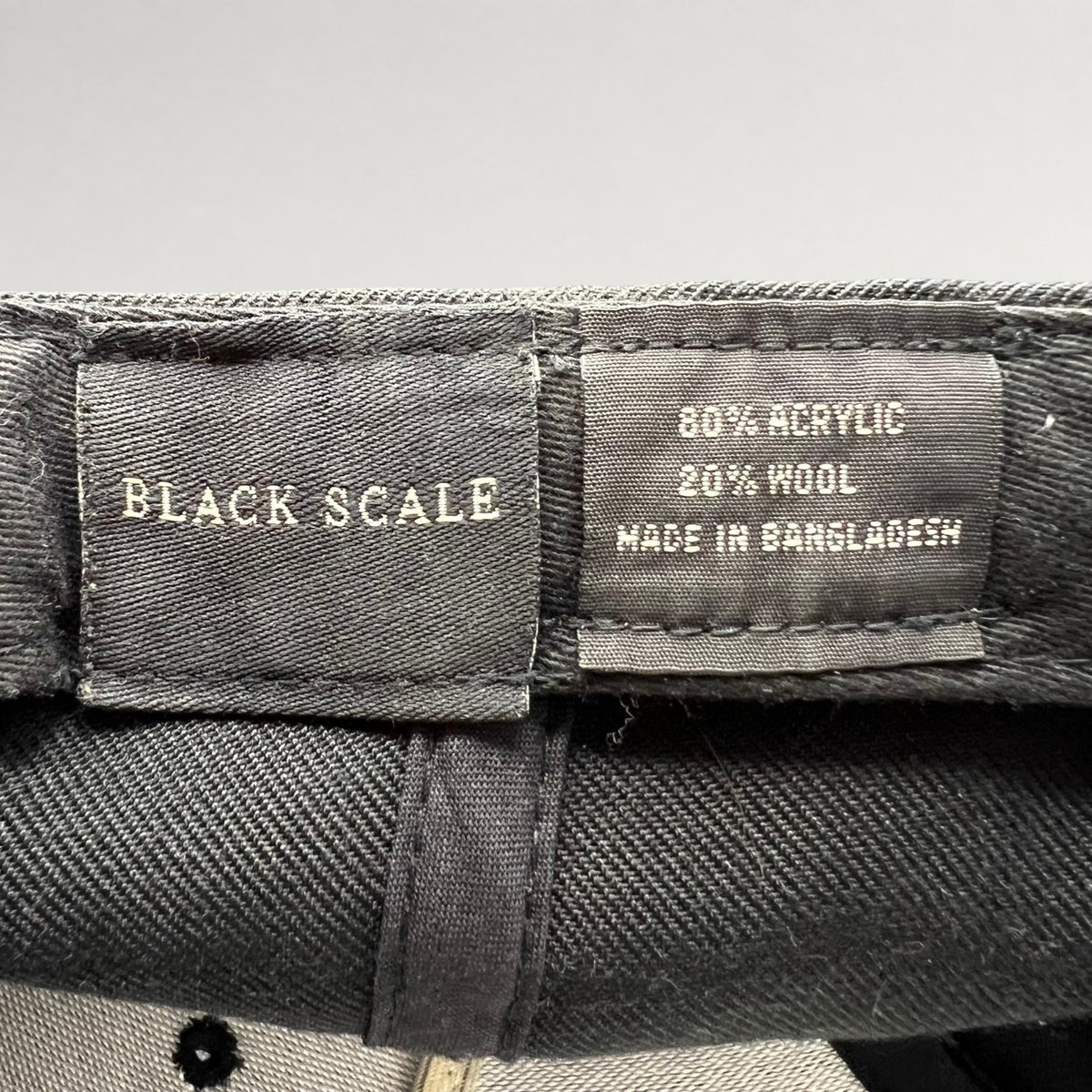 Black Scale The Streak Strapback Hat, photo 7