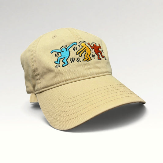 Keith Haring Dancing Figures Modern Strapback Hat, photo 2