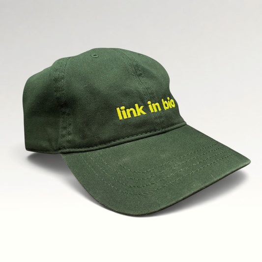 Link in Bio CapAmerica Modern Strapback Hat, photo 2