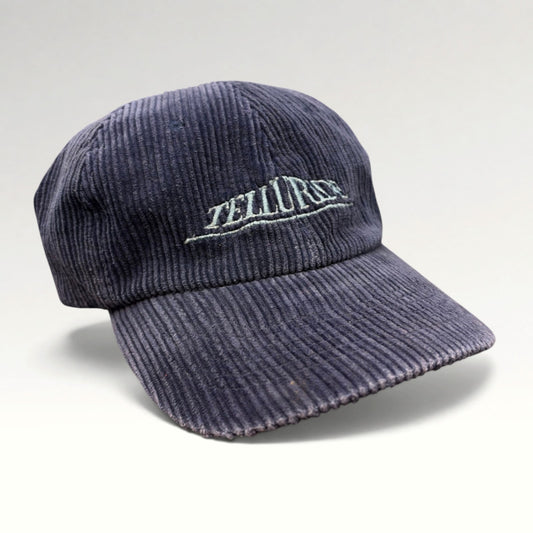 Telluride Vintage 1990s Corduroy Strapback Hat photo 2