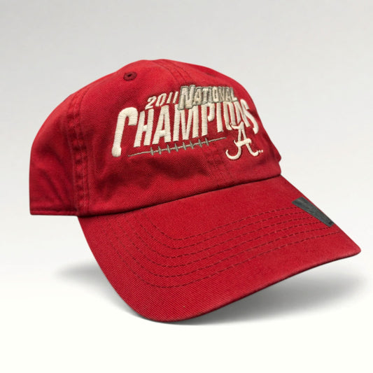 Alabama Crimson Tide 2011 National Champions Strapback Hat, photo 2