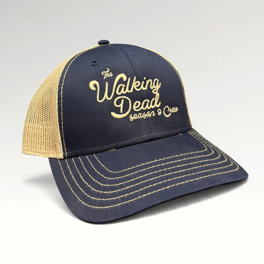 The Walking Dead Season 9 Crew OTTO Modern Snapback Trucker Hat photo 2