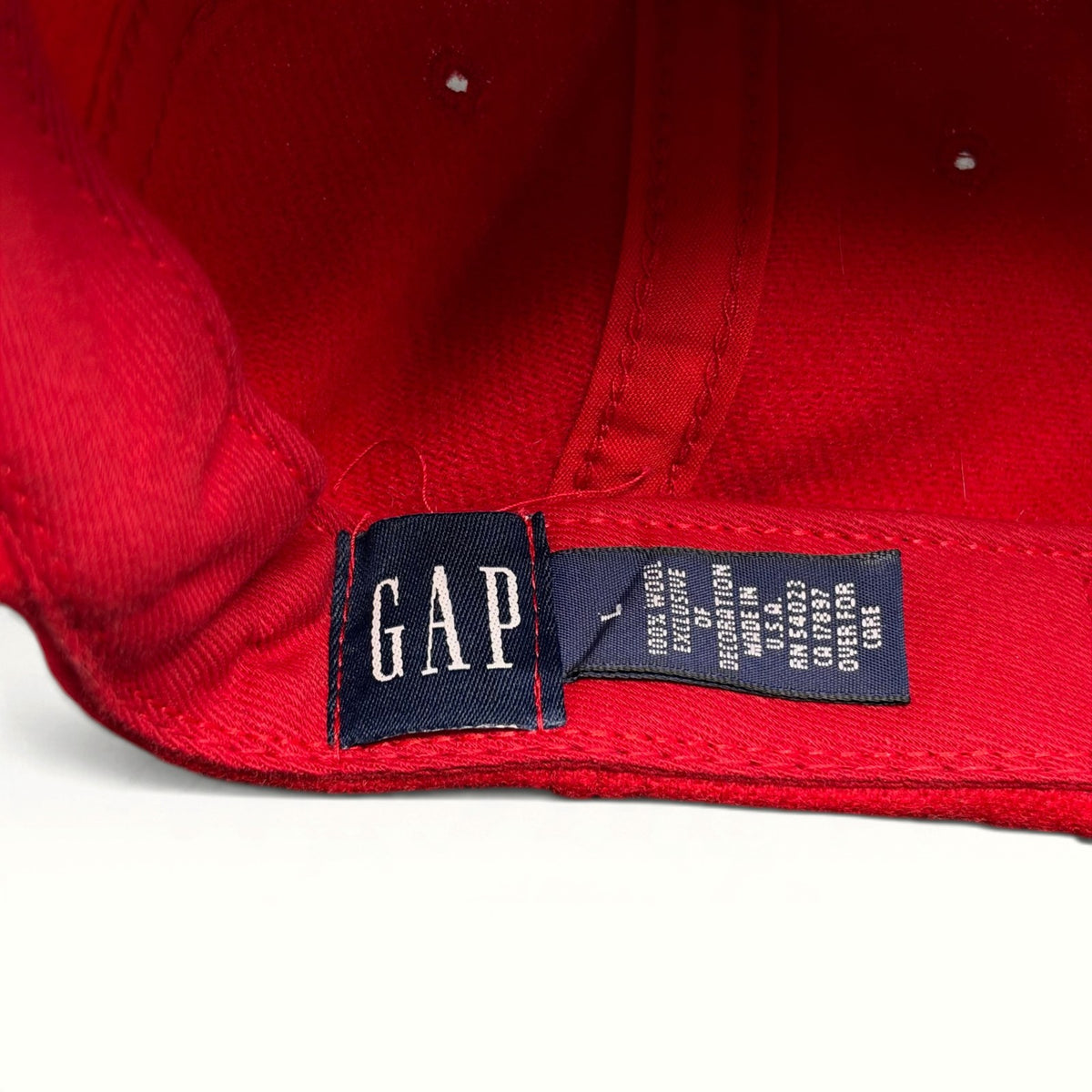 GAP Double Black Diamond Expert Only Vintage Strapback Hat photo 7