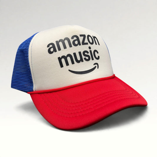 Amazon Music Trucker Snapback Hat photo 2