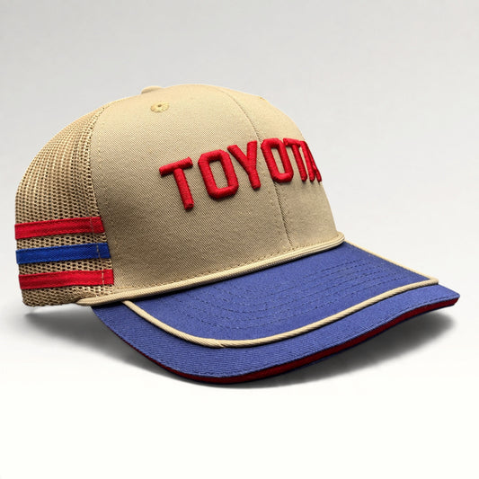 Toyota Modern Rope Front Snapback Trucker Hat photo 2