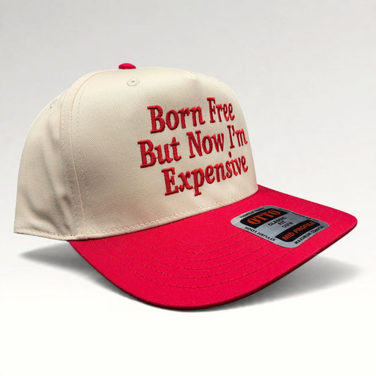 Born Free But Now I'm Expensive OTTO Snapback Hat, photo 2
