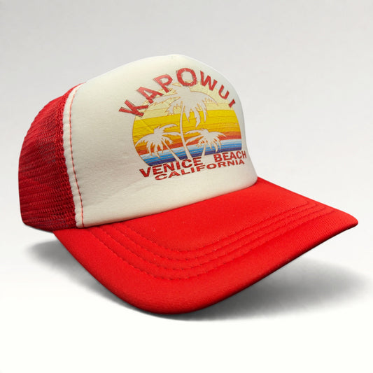 Kapowui Venice Beach California Snapback Trucker Hat