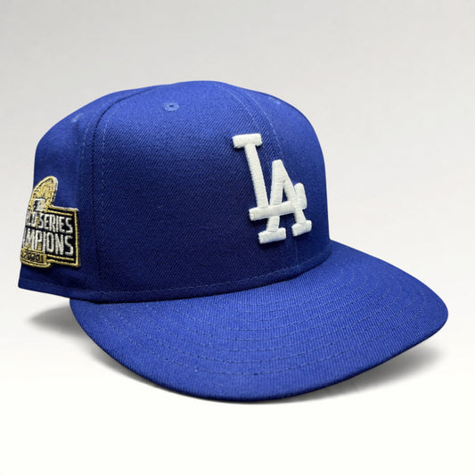 Los Angeles Dodgers 2020 World Series Champions New Era 59FIFTY Fitted Hat 7 5/8, photo 2