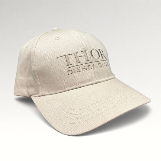 Front angled view of Thor Diesel Club embroidery