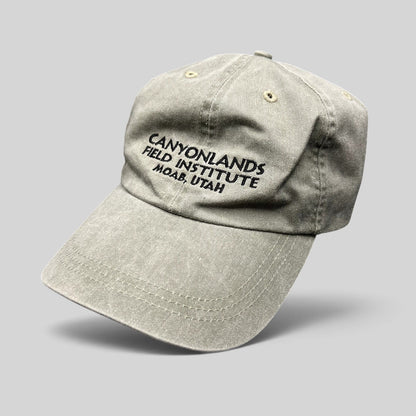 Vintage Canyonlands Field Institute Moab Utah Strapback Hat Leather Strap