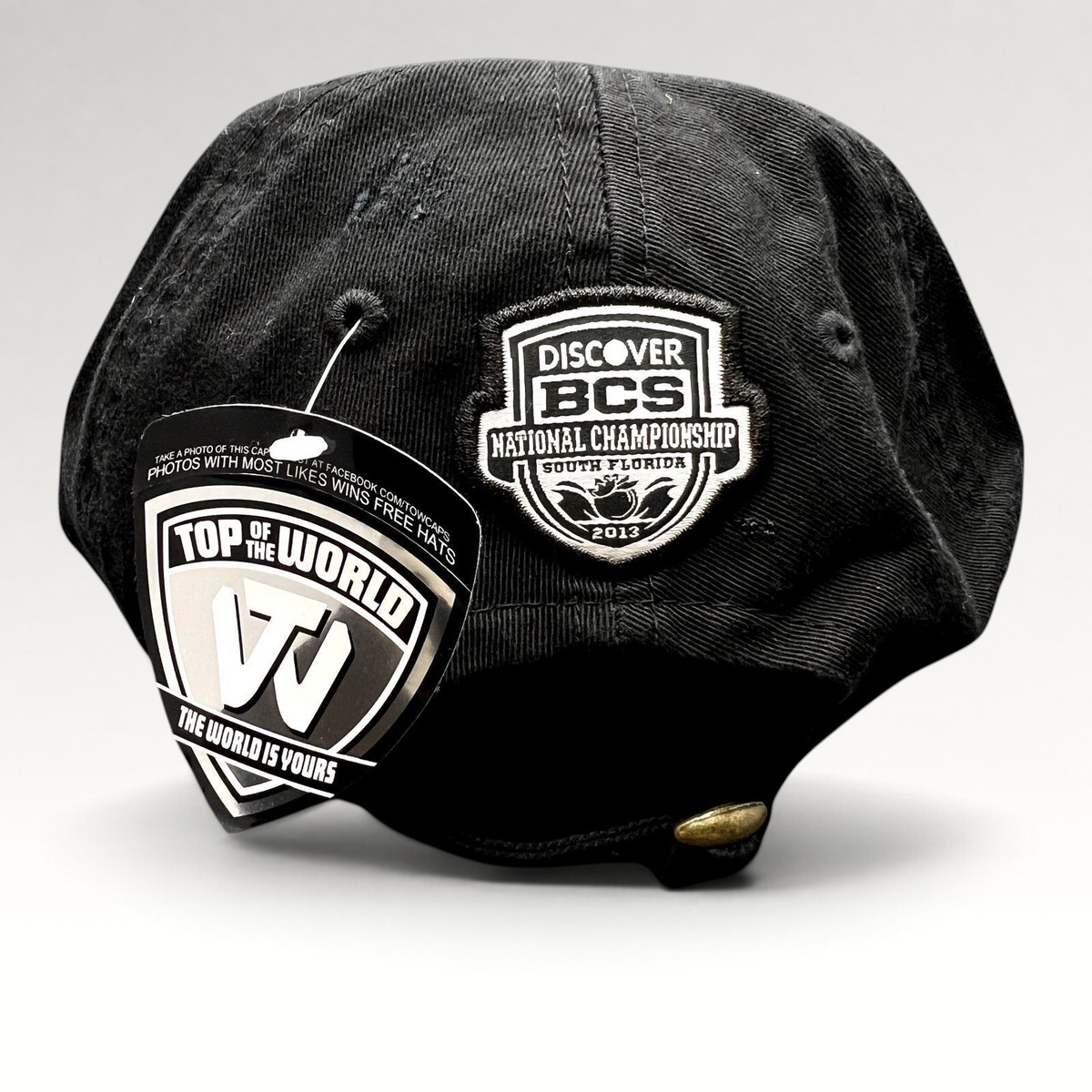 Alabama Crimson Tide 2013 BCS National Championship Strapback Top of the World
