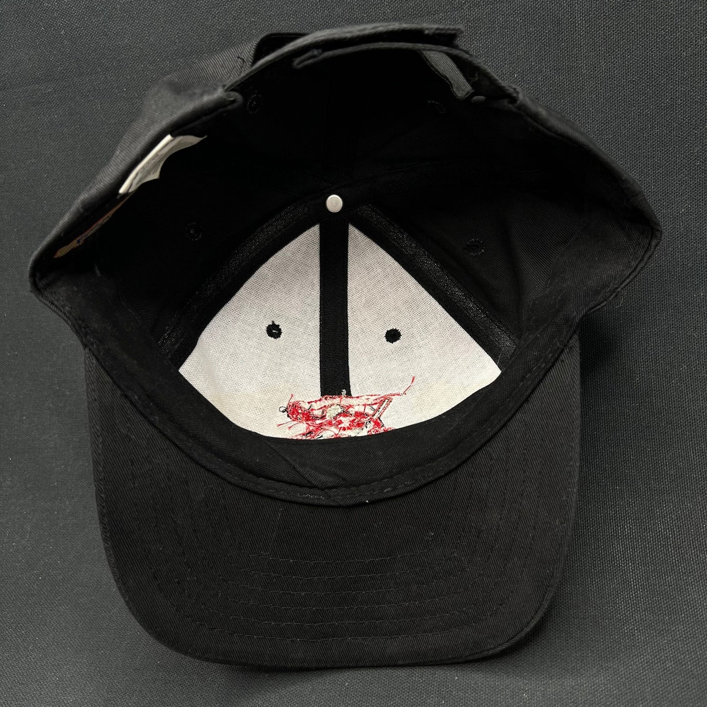 Vintage John Elkin Elite Goalie School AJM Strapback Hockey Hat
