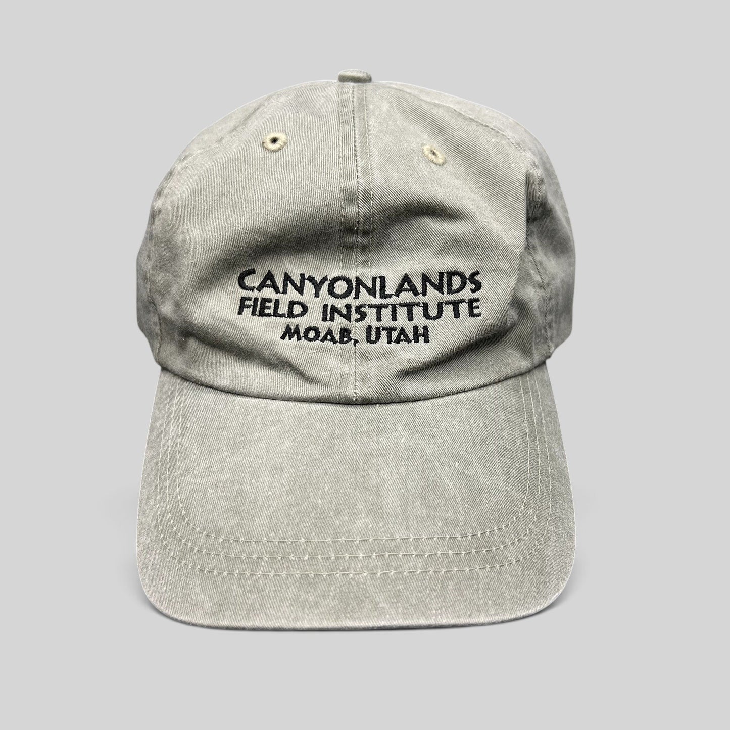 Vintage Canyonlands Field Institute Moab Utah Strapback Hat Leather Strap