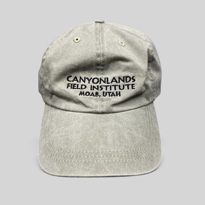 Vintage Canyonlands Field Institute Moab Utah Strapback Hat Leather Strap