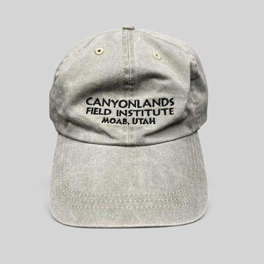 Vintage Canyonlands Field Institute Moab Utah Strapback Hat Leather Strap