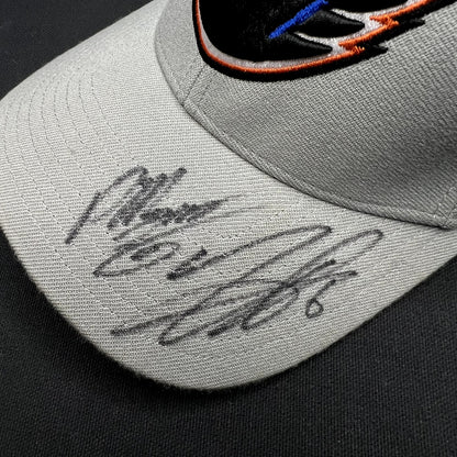 Lehigh Valley Phantoms Signed 47 Brand Stretch Fit Hockey Hat Gray