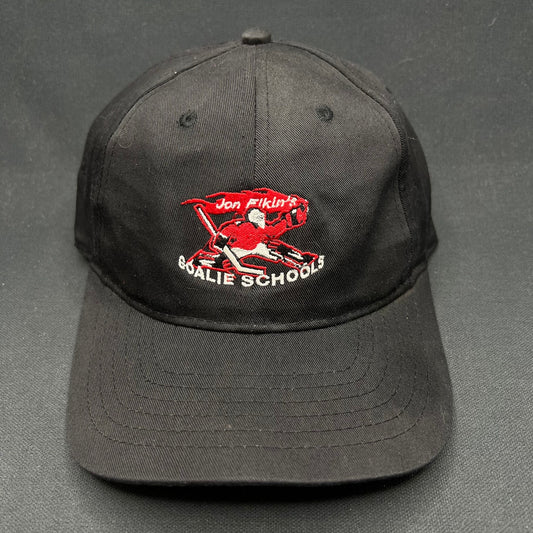 Vintage John Elkin Elite Goalie School AJM Strapback Hockey Hat