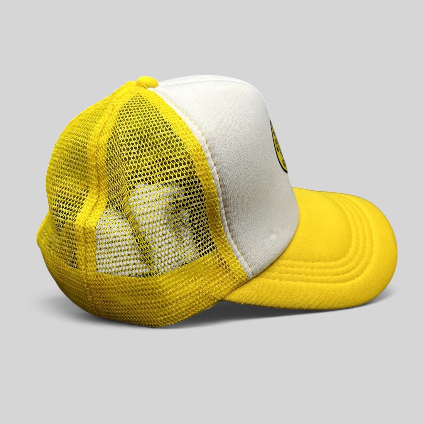 Gold’s Gym SoCal Snapback Trucker Hat Yellow White Fitness Gym California Cap
