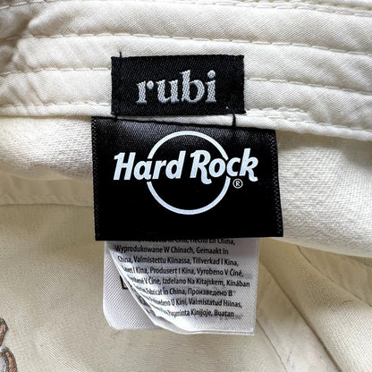 Hard Rock Cafe Pastel Logo Strapback Hat Rubi Cream Lavender Adjustable Cap