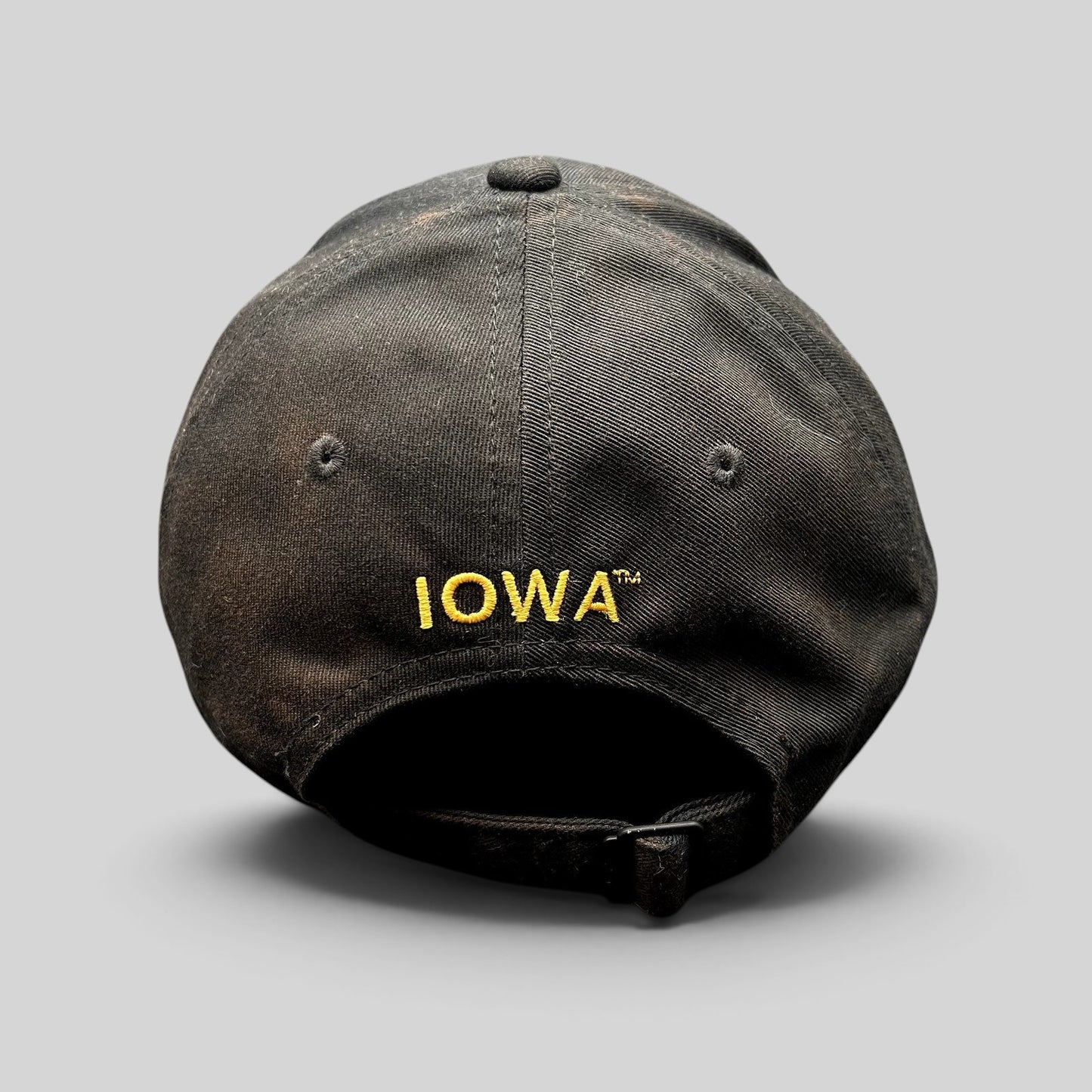 Nike Iowa Hawkeyes Camo Bill Strapback Hat Legacy91 Black