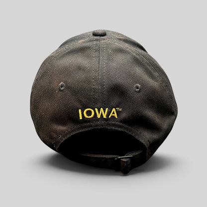 Nike Iowa Hawkeyes Camo Bill Strapback Hat Legacy91 Black