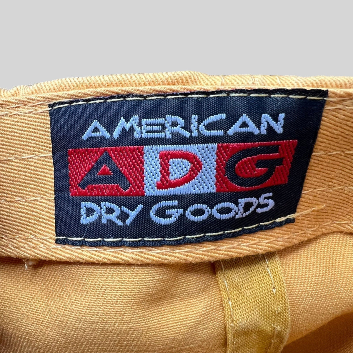 Trashmasters Strapback Hat Tan Golf Dad Cap American ADG Vintage