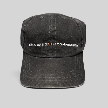 Colorado Film Commission Adjustable Strapback Hat Black Film Industry Promo Cap