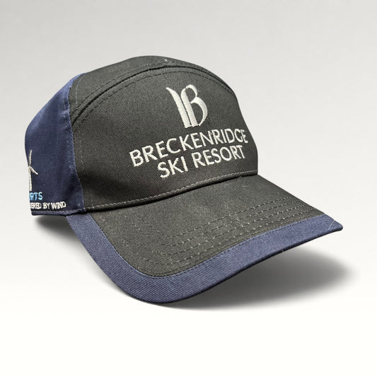 Breckenridge Ski Resort staff 2006-07 strapback golf hat, front right angle