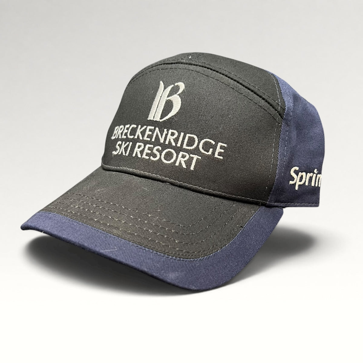 Breckenridge Ski Resort staff 2006-07 strapback golf hat, front left angle