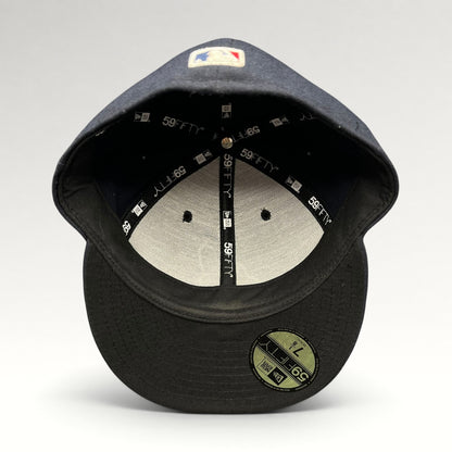 Cleveland Indians New Era 59FIFTY fitted hat, interior