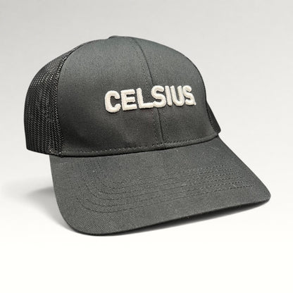 Celsius Energy Cap America black trucker hat, photo 2