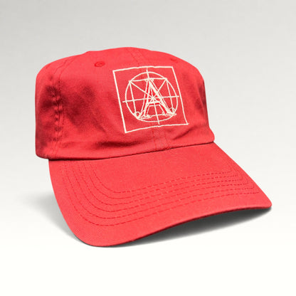 Artisan Partners ARTIX ARTJX 2000s Red Strapback Hat, photo 2
