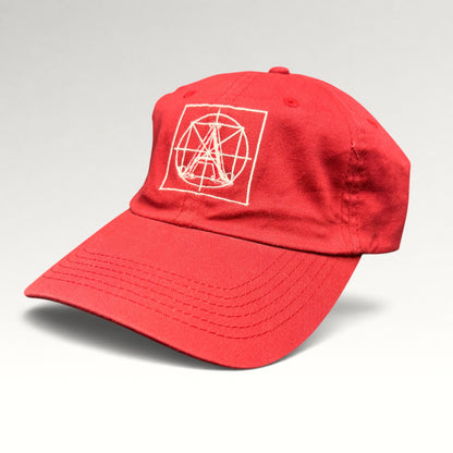 Artisan Partners ARTIX ARTJX 2000s Red Strapback Hat, photo 3