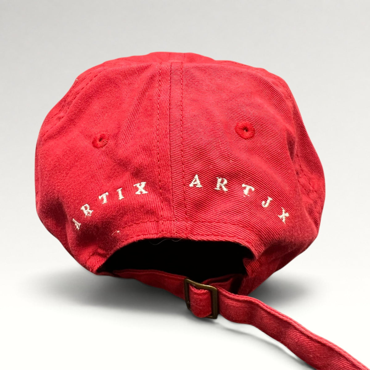 Artisan Partners ARTIX ARTJX 2000s Red Strapback Hat, photo 6