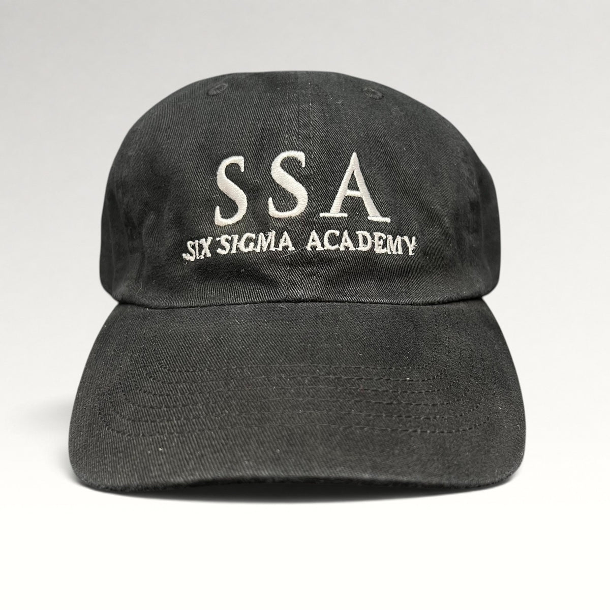 Six Sigma Academy SSA Velocity Black Strapback Hat, photo 1