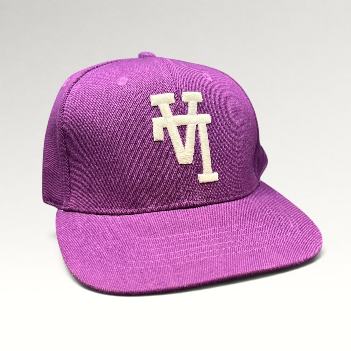 Prevail Los Angeles Modern Purple World Series Snapback Hat, photo 2