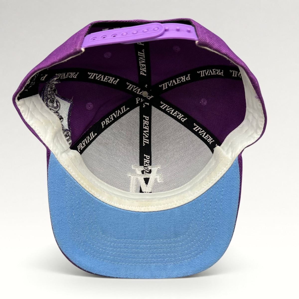 Prevail Los Angeles Modern Purple World Series Snapback Hat, photo 7