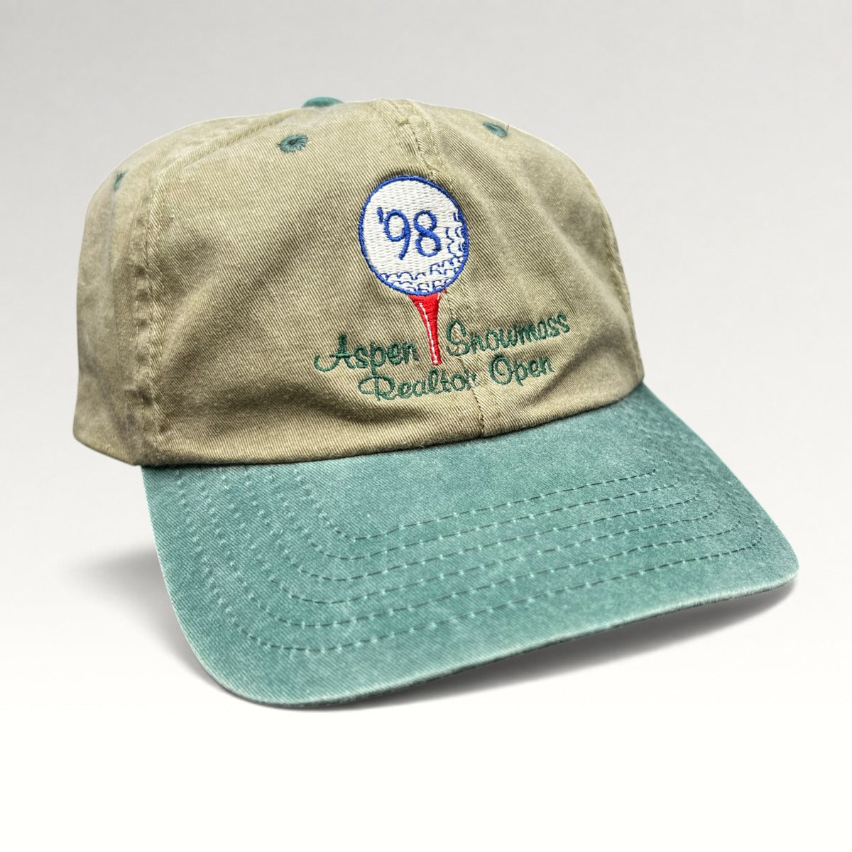 Aspen Snowmass Realtor Open 1998 Maroon Creek Club Strapback Hat, photo 2