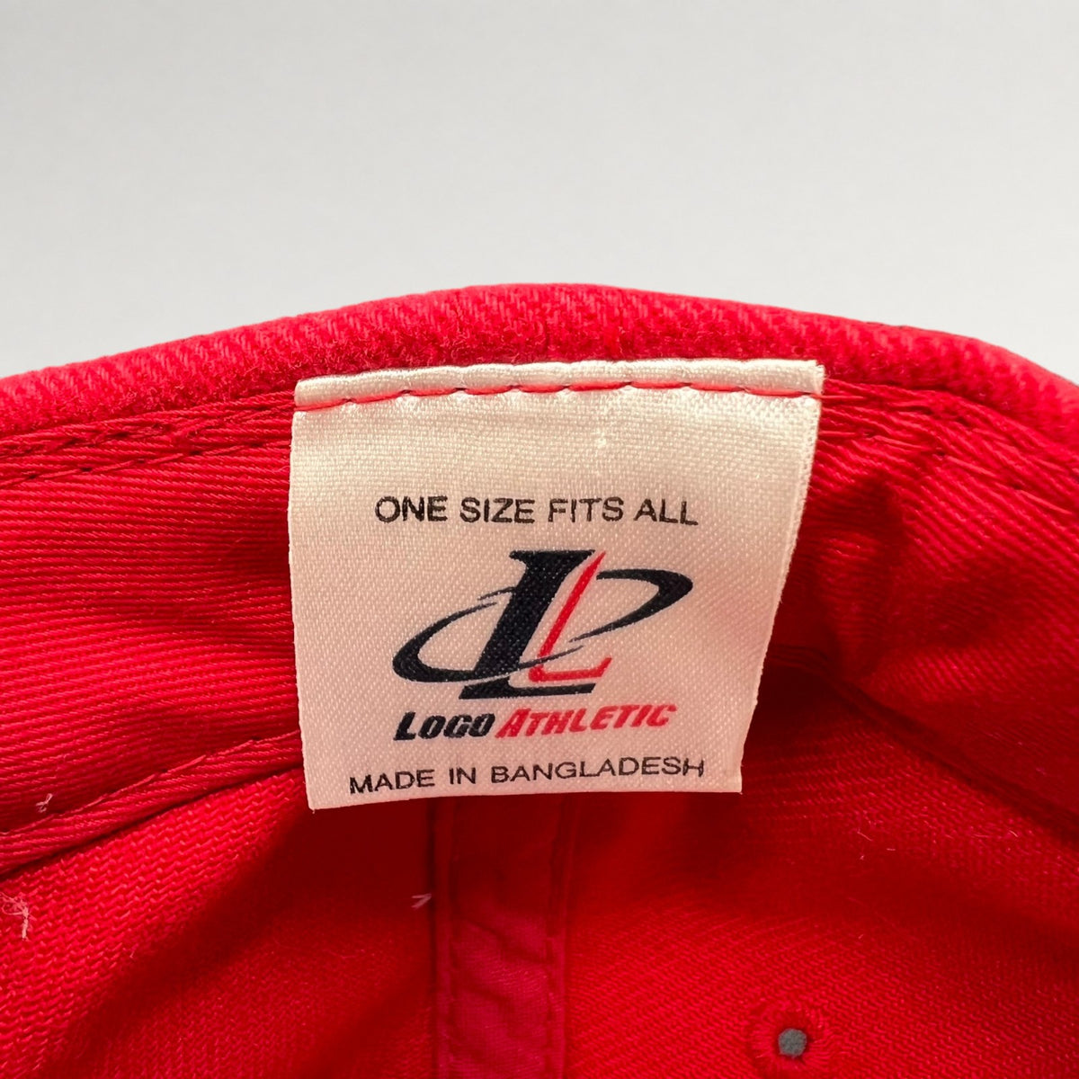 Cincinnati Reds Logo Athletic hat, Logo Athletic size and origin label