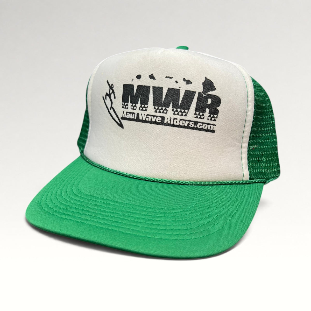 Maui Wave Riders Otto green trucker hat, photo 3