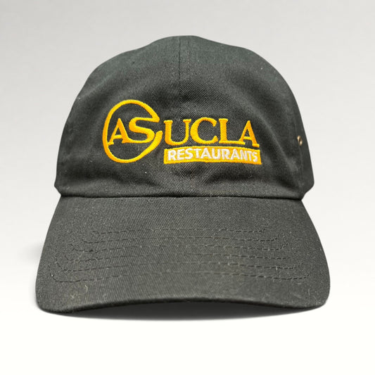 ASUCLA Restaurants Quake City Caps 2000s Black Strapback Hat, photo 1