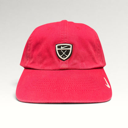Nike Golf Crest 2000s Red Strapback Hat, photo 1