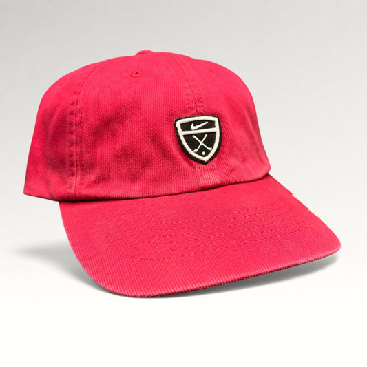 Nike Golf Crest 2000s Red Strapback Hat, photo 2