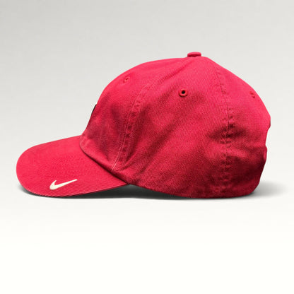 Nike Golf Crest 2000s Red Strapback Hat, photo 4