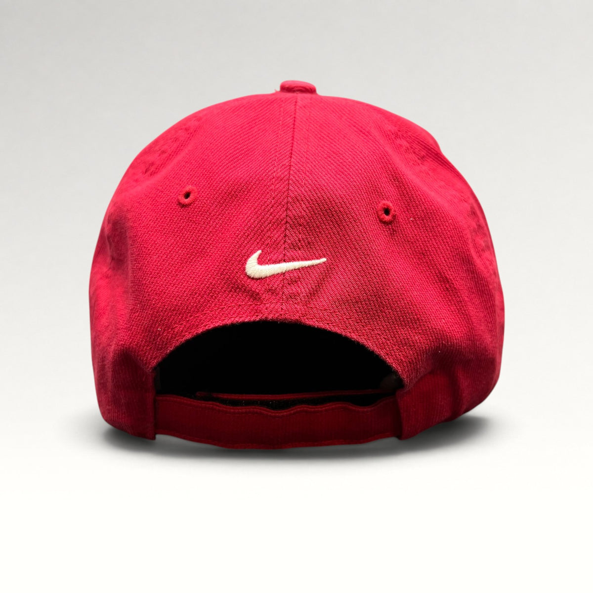 Nike Golf Crest 2000s Red Strapback Hat, photo 6