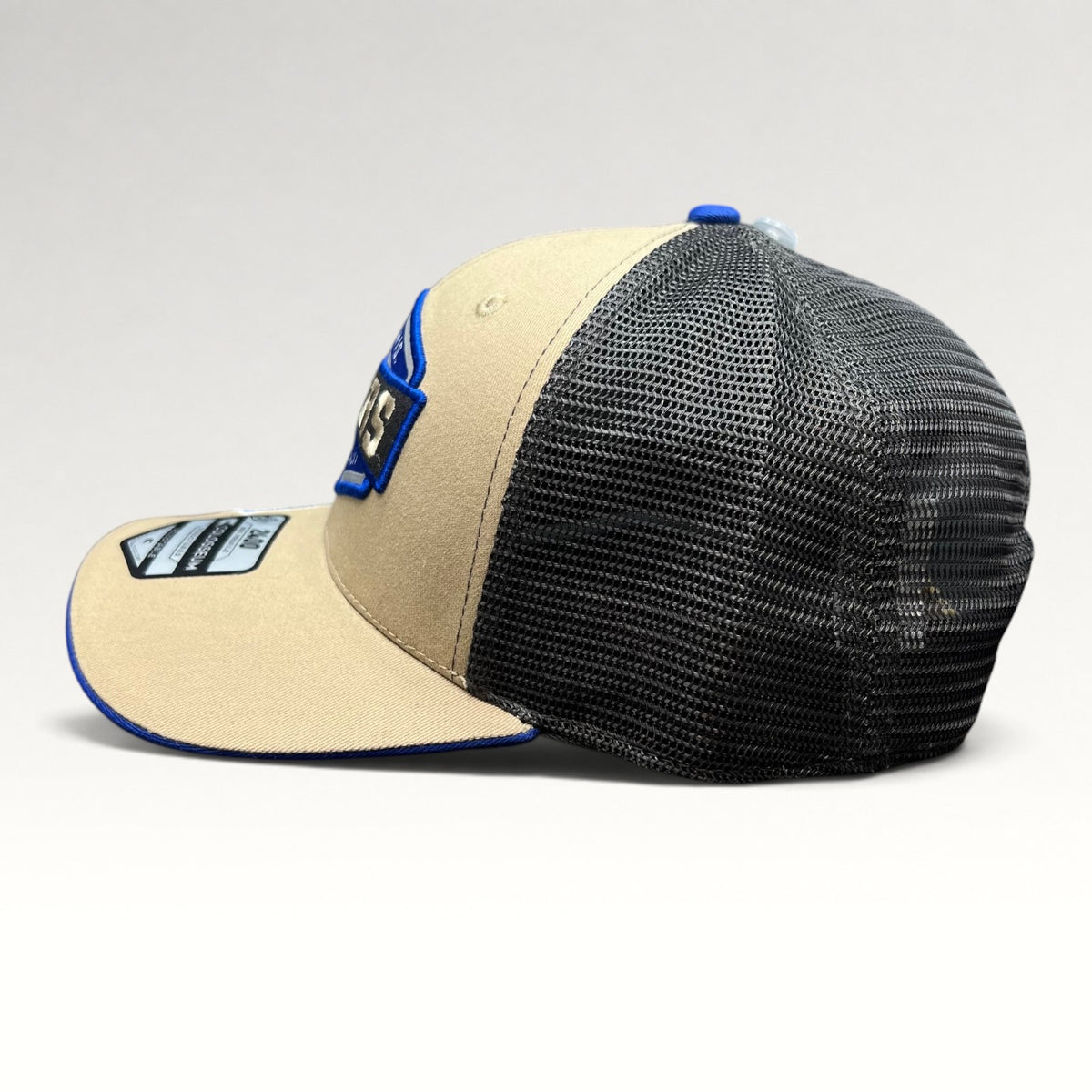 Memphis Tigers Colosseum 2400 Tan Trucker Snapback Hat, photo 4