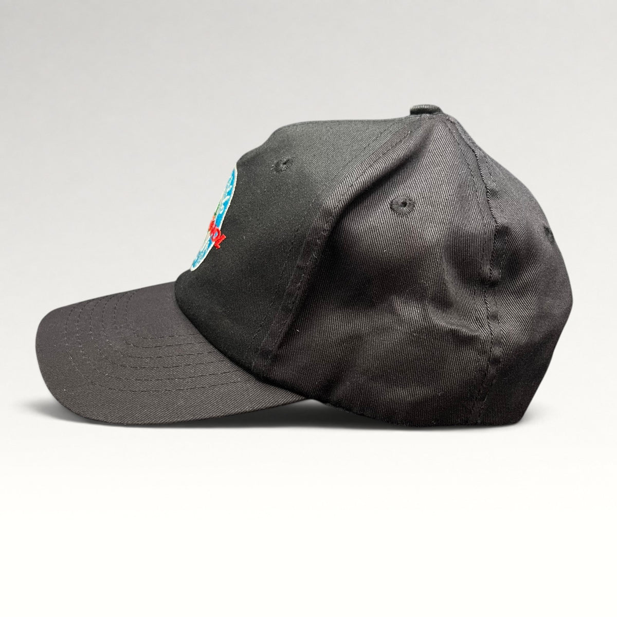 Rossignol Authentic Since 1907 Globe 2000s Black Strapback Hat, photo 4