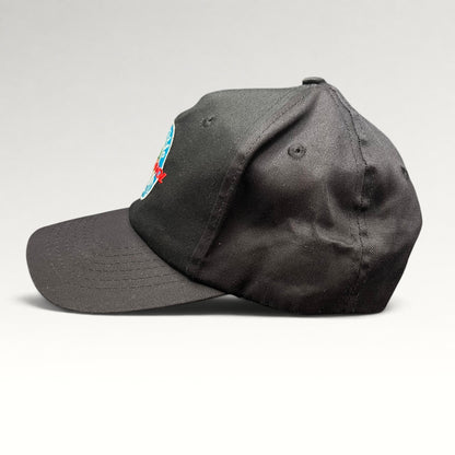 Rossignol Authentic Since 1907 Globe 2000s Black Strapback Hat, photo 4